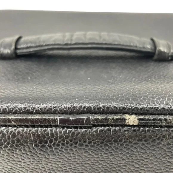 Chanel Black Leather Vanity Case - Picture 12 of 16